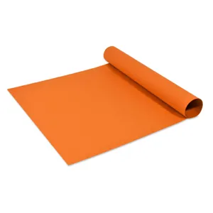 Carton colorat portocaliu 220gsm 70x50cm pentru lucrări manuale