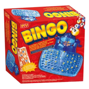 Joc de Societate Bingo cu 90 de Bile, 48 de Cartonașe și 120 de Jetoane