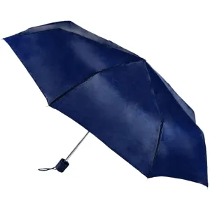 Umbrela de Ploaie Pliabila Manuala Albastra 53cm