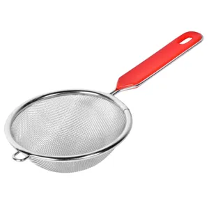 Strecurătoare Inox 10 cm cu Mâner Ergonomic pentru Bucătărie
