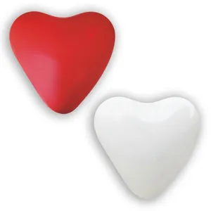 Set de 10 Balonuri Inimi Roșii și Albe, 30 cm