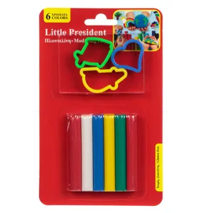 Set de plastilină 6 culori și 3 forme pentru modelat