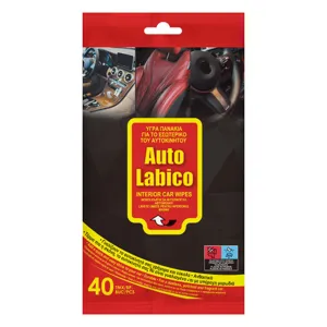 Servetele umede pentru curatarea interiorului auto, 40 buc