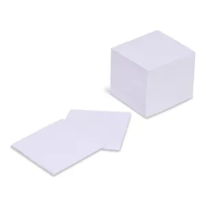 Note adezive albe pătrate 8,5x8,5 cm - set 750 foi