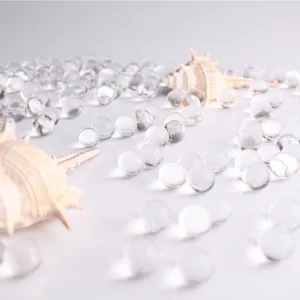 Perle decorative transparente din plastic 10g