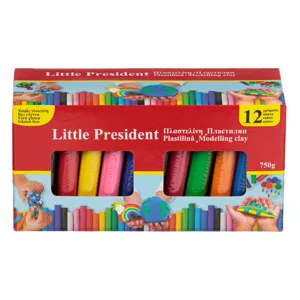 Set de plastilină în 12 culori pentru activități creative copii