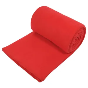 Pătură fleece roșie, 220x150 cm