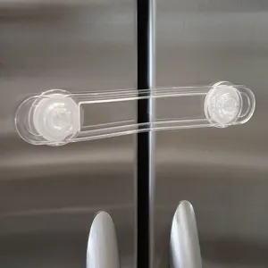 Siguranță universală pentru copii, 2 buc, Transparent, Plastic, 33x175mm