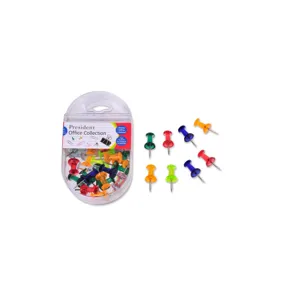 Pioneze pentru tablă de plută, Set 40 buc, Multicolore