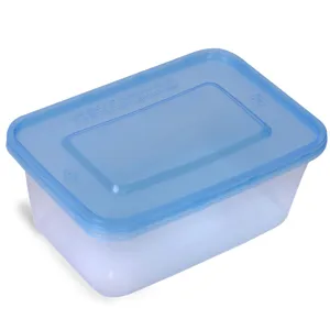 Recipiente Alimente Plastic 1L Transparente Set