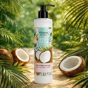 Crema pentru Corp cu Aroma de Nuca de Cocos, 300ml