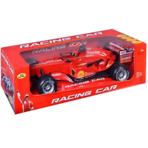 Mașină de curse F1 scară 1:10 cu frecare, lumini și sunet