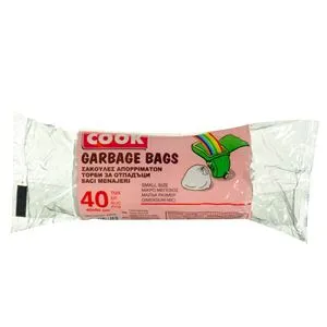 Saci de gunoi mici 20L, 40 bucăți