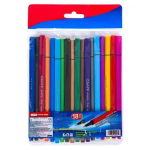 Set Carioci Triunghiulare, Vârf Subțire, 22 buc