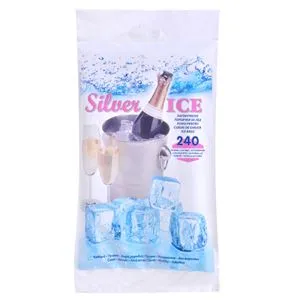 Pungi pentru cuburi de gheață, Set 10 buc, Albe, Plastic