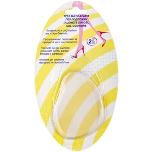 Talonete din gel transparente pentru confort la pantofi