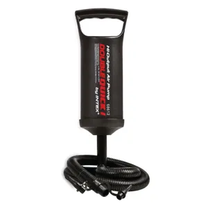 Pompa manuală dublă acțiune 29 cm pentru umflarea rapidă