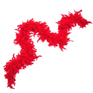Pene Deghizare Halloween Boa Rosu 170cm