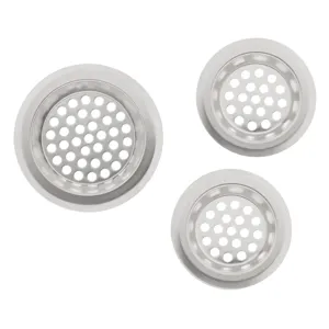 Site metalice pentru sifon chiuvetă, Set 3 bucăți