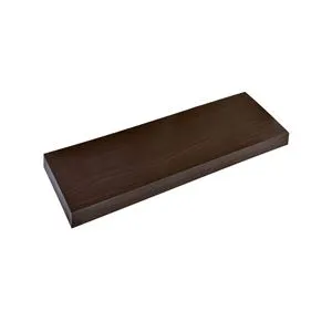 Raft de perete din MDF, Maro inchis, 60x23.5x3.8 cm