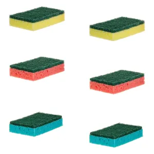 Bureți de Bucătărie, Set 6 buc, Colorat
