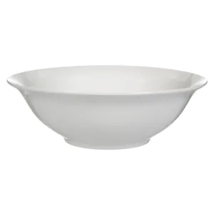 Bol rotund din portelan, 1.4L, Alb