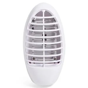 Capcana electrica pentru insecte 2 in 1, cu lumina de noapte, 220V, 1.5W, Alb