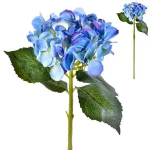 Floare artificiala hortensie, mov, 58 cm
