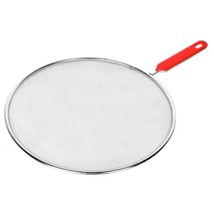 Sită din inox pentru tigaie, Ø28 cm, cu mâner ergonomic