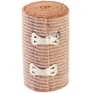 Bandaj elastic cu cleme 7.5cm x 4m bej