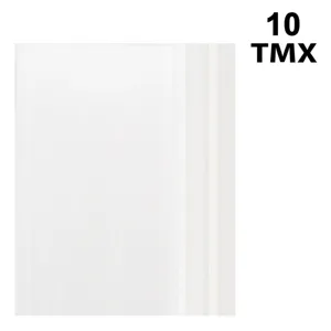 Set invelitori transparente A4 pentru caiete, 10 bucati