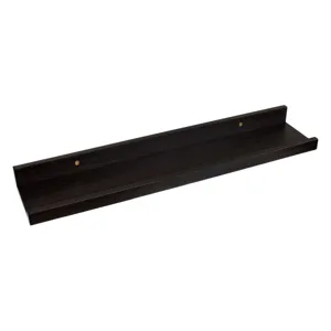 Raft suspendat de perete, MDF, Maro, 48x10x4 cm