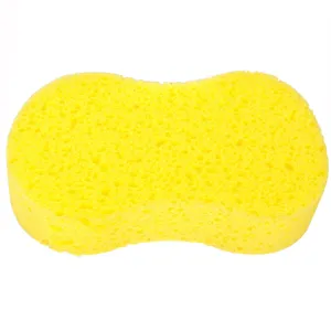 Burete de curățat auto, 22x6 cm, Galben