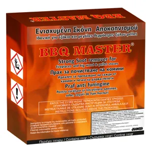 Praf anti funingine pentru seminee si sobe, 100 g
