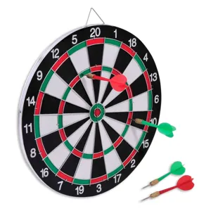Set Darts cu 4 Săgeți Multicolor, 30 cm pentru Jocuri de Precizie