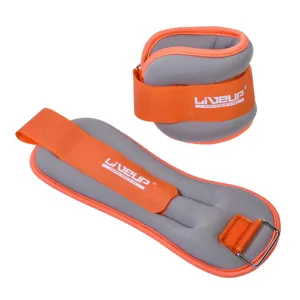 Greutăți pentru încheieturi și glezne, 2 buc, 0.5 kg, Gri/Portocaliu