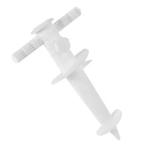 Suport Șurub din Plastic Alb pentru Umbrelă, Ø22-34 mm, 30x16 cm