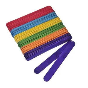 Bețișoare de Construcție Colorate 15 cm - 60 Bucăți pentru Creativitate