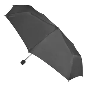 Umbrelă de ploaie pliabilă, manuală, gri, 53 cm