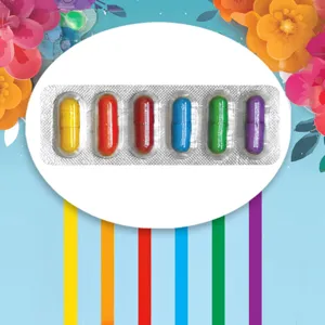 Vopsea pentru Oua de Paste, 6 Capsule, Multicolor