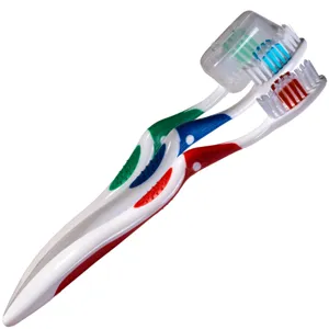 Set periute de dinti cu capac, duritate medie pentru igiena orală zilnică