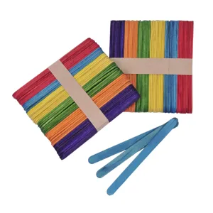 Bețișoare colorate pentru creații, 11.4 cm, 100 buc