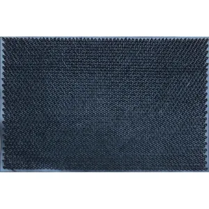 Covoraș de intrare din cauciuc negru 60x40cm cu noduli