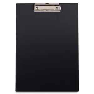 Clipboard A4 Negru cu Mecanism Metalic și Suprafață Texturată