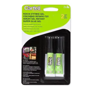 Adeziv Instant cu Gel Transparent pentru Lipiri Rapide