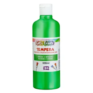 Tempera lichidă, Sticlă 500 ml, Verde