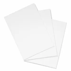 Panouri Canvas pentru Pictură Alb 18x25 cm - Set 3 Bucăți
