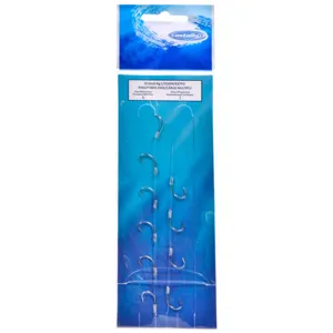 Carlig Multiplu Pescuit 10 Cârlige Mărimea 6, 79.5 cm