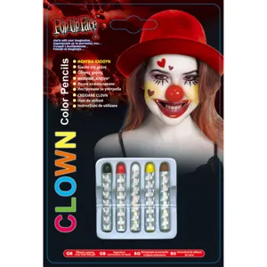 Set de 5 creioane de machiaj pentru fata si corp, Multicolor