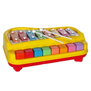 Xilofon cu Baghete pentru Bebeluși, 8 Taste, Multicolor